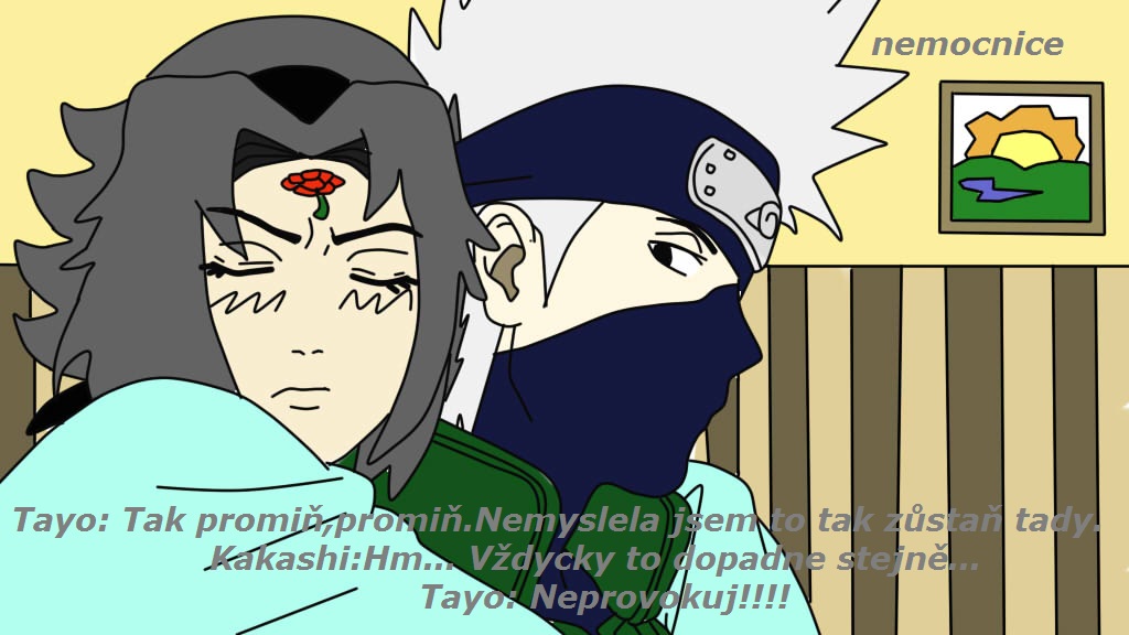 tayo and kakashi nemocnice